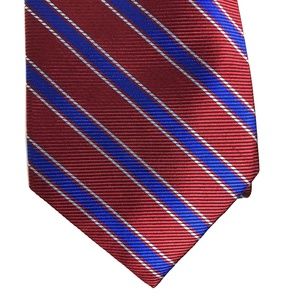 Daniel Cremieux 100% Silk Tie DAMAGED Made In USA